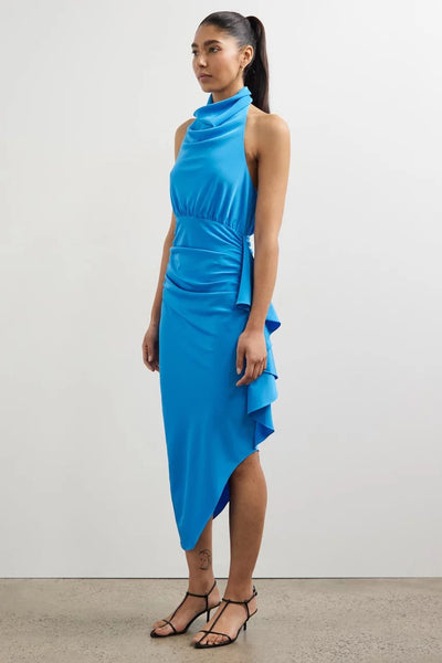 Misha Esilda Midi Dress - Topaz Blue