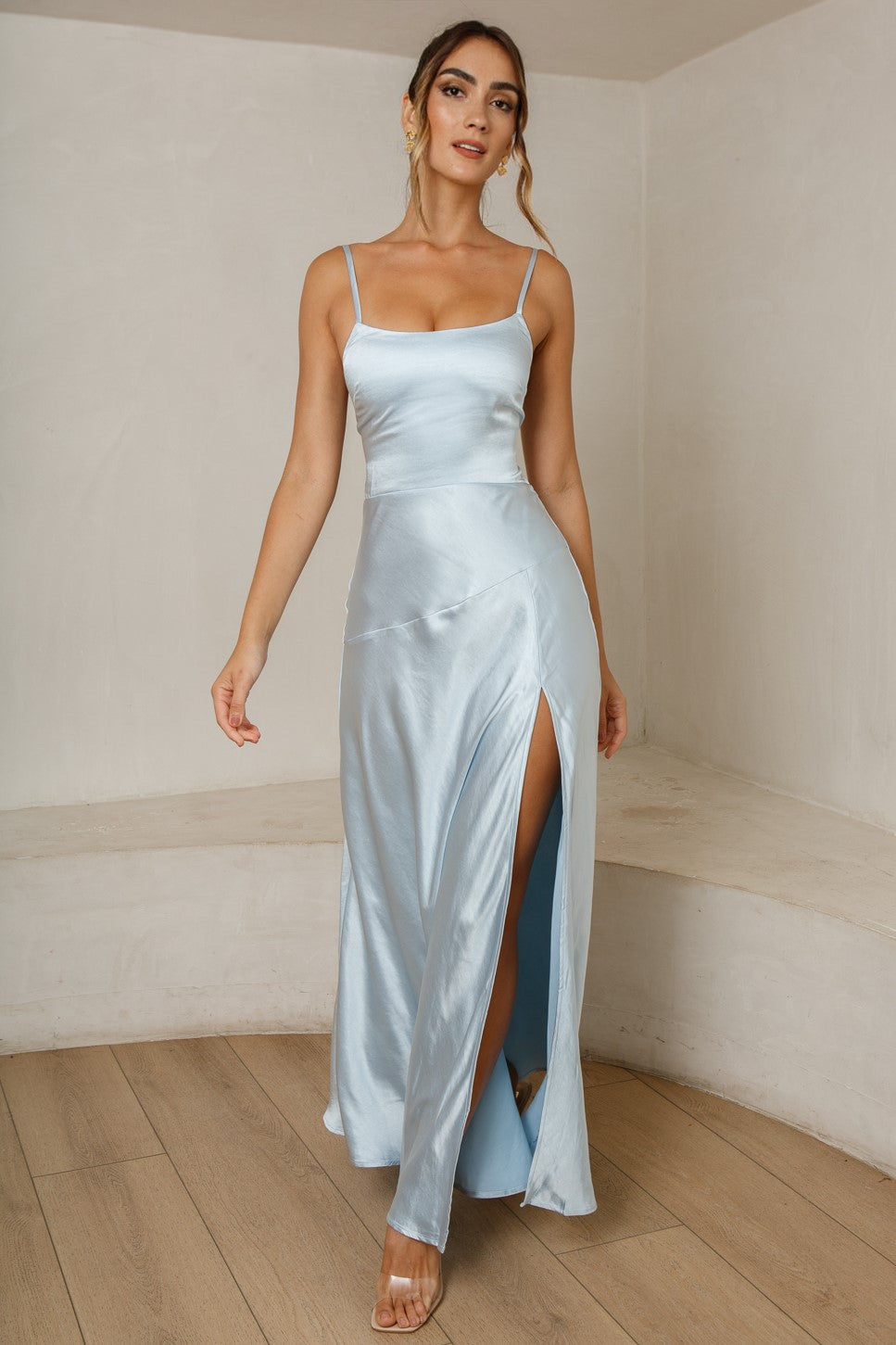 Mime Maxi Dress - Sky Blue - SHOPJAUS - JAUS