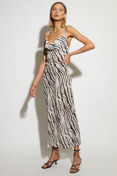 Instinct Dress - Zebra - JAUS