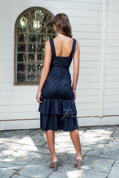 Izzy Dress - Navy - SHOPJAUS - JAUS