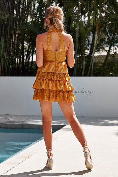 Jackie Dress - Mustard - SHOPJAUS - JAUS