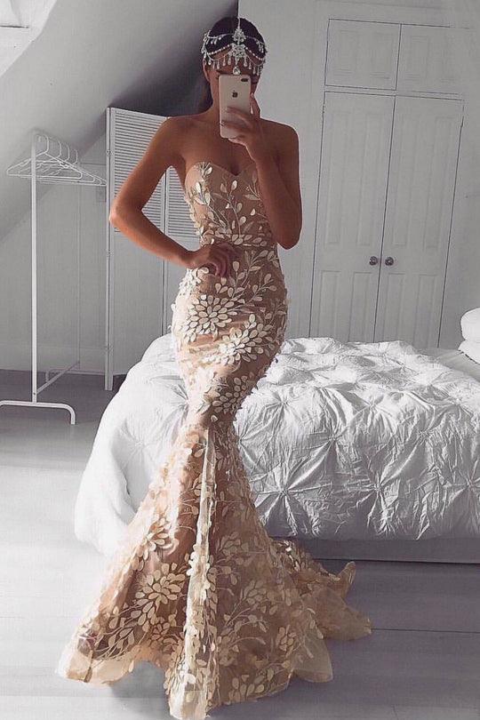 Jadore JX1097 Gown - Champagne - JAUS