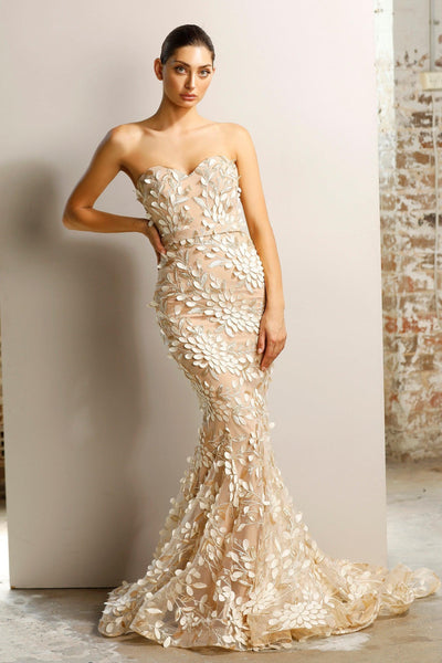 Jadore JX1097 Gown - Champagne - SHOPJAUS - JAUS