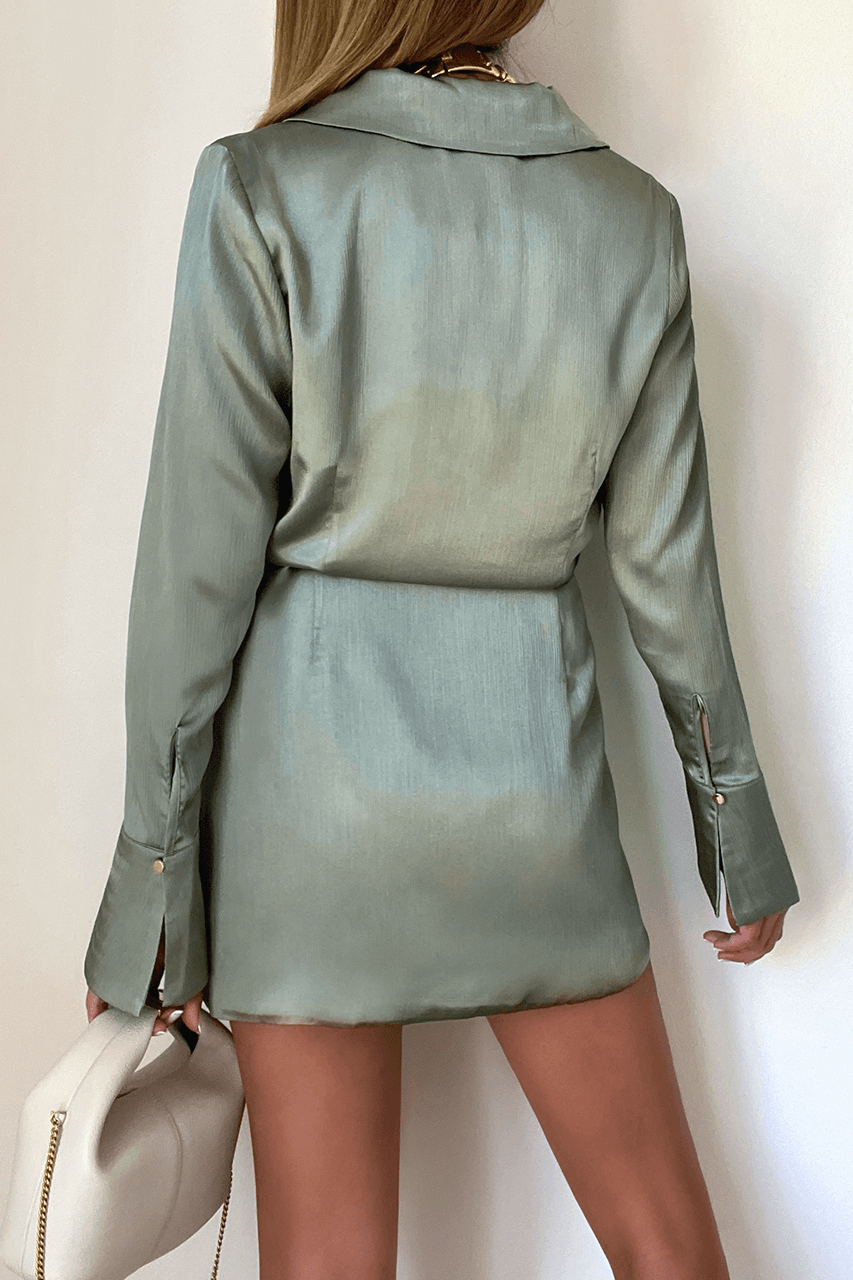 Jenna Dress - Sage - JAUS