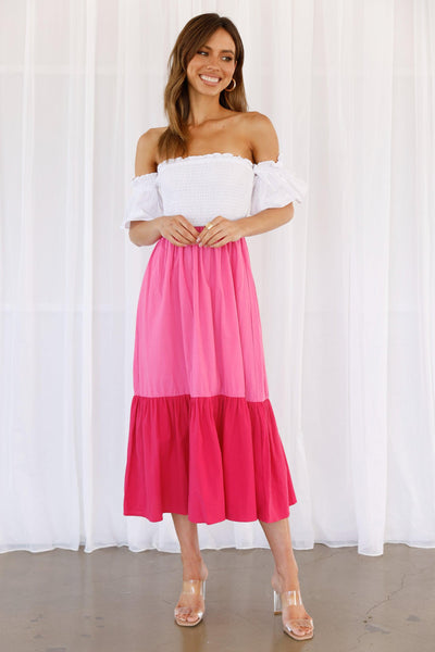 Jeret Dress - Pink - JAUS