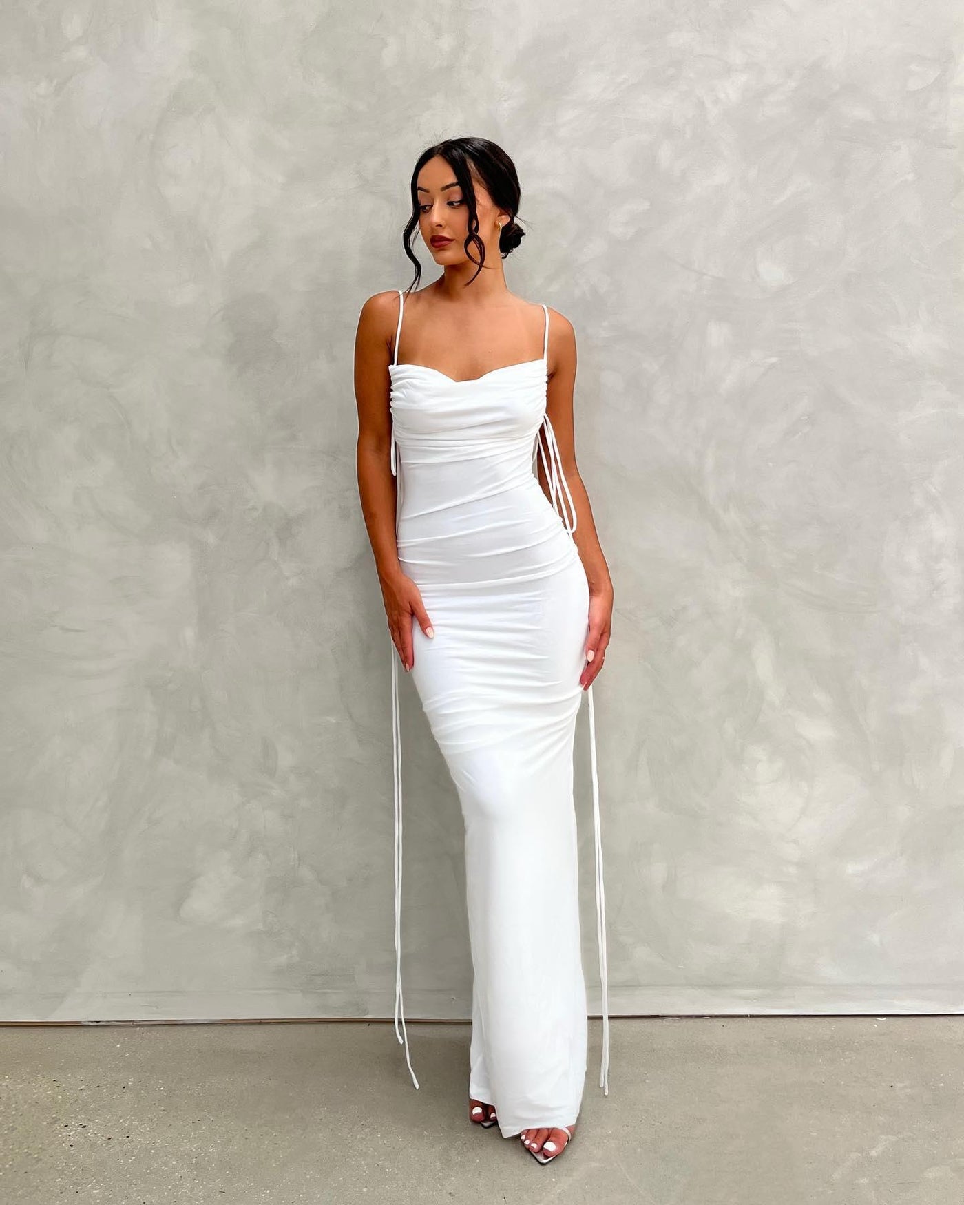 Jiani Gown - White - JAUS