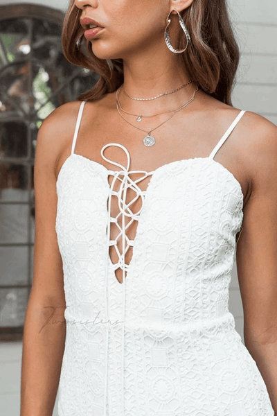 Kelsey Dress - White - SHOPJAUS - JAUS