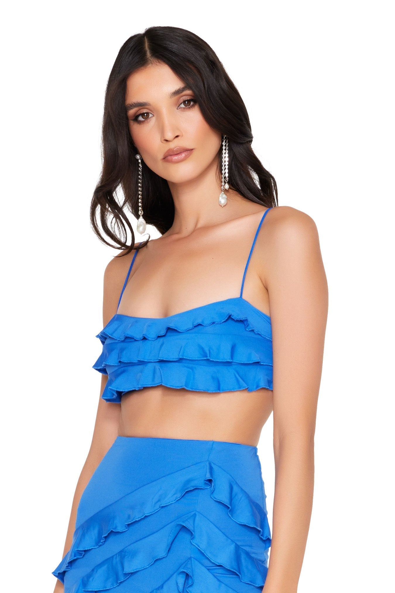 Nookie Kennedy Crop - Blue - SHOPJAUS - JAUS