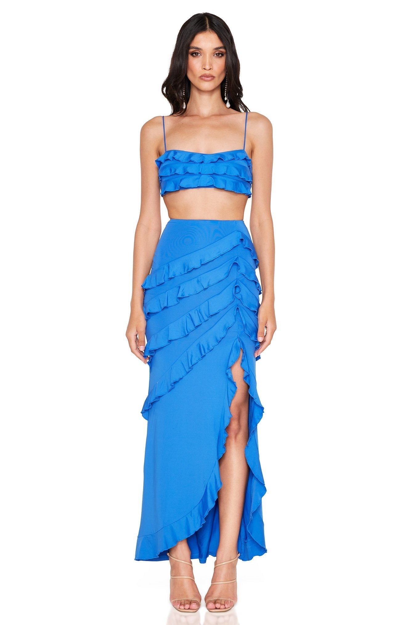 Nookie Kennedy Crop - Blue - SHOPJAUS - JAUS