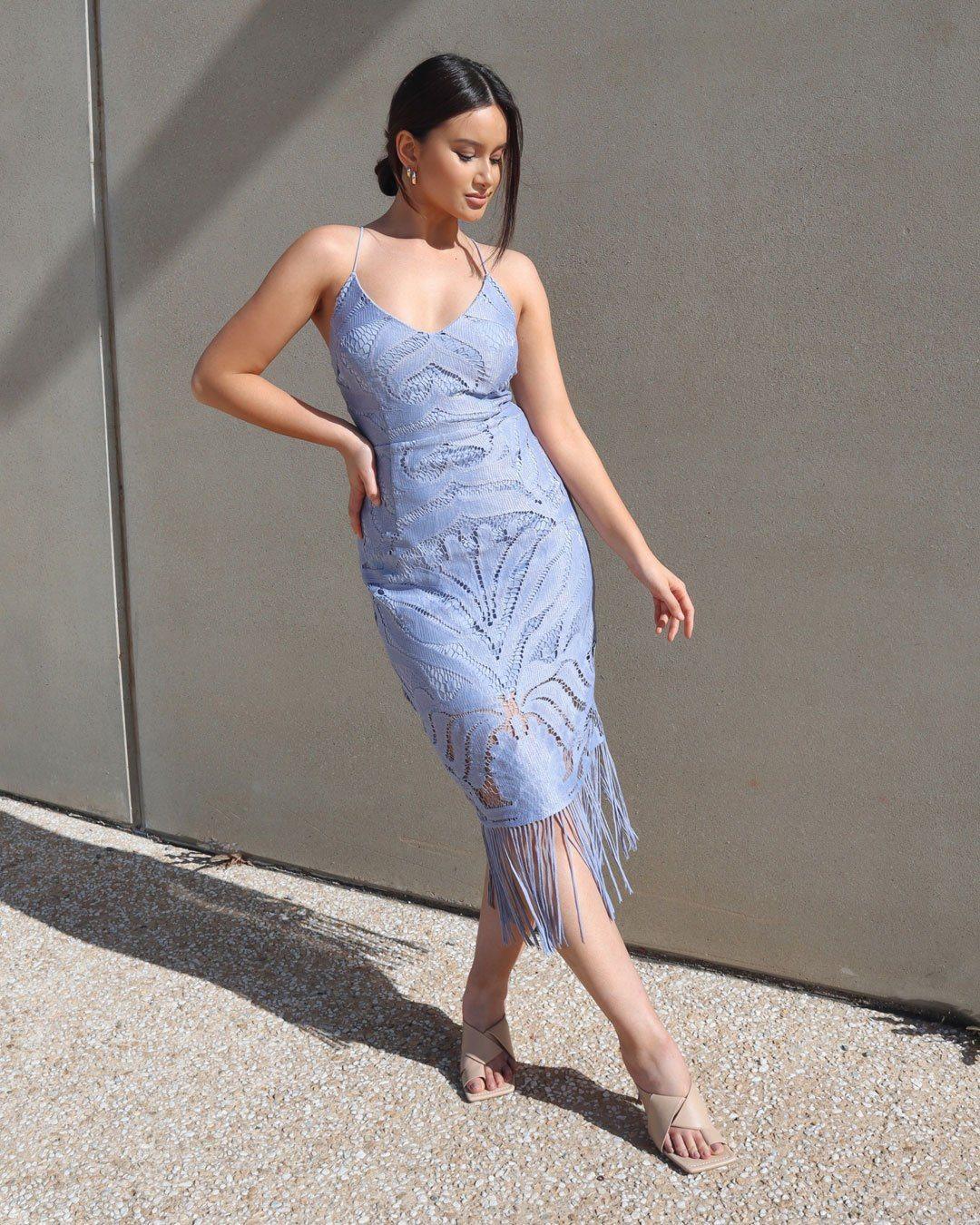 Khaleesi Dress - Periwinkle - JAUS