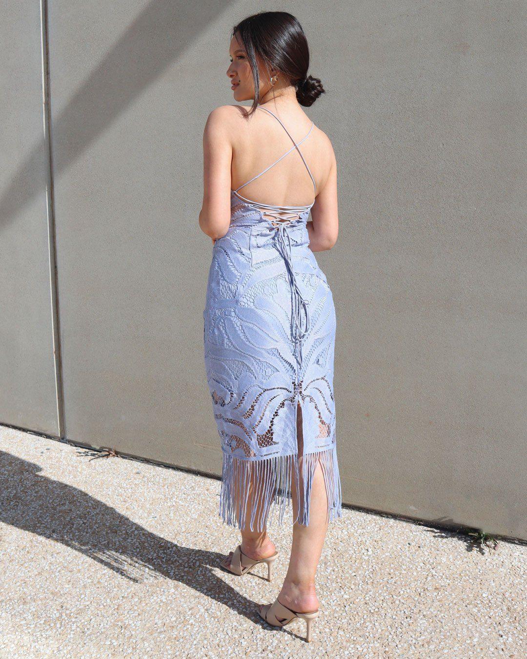 Khaleesi Dress - Periwinkle - JAUS