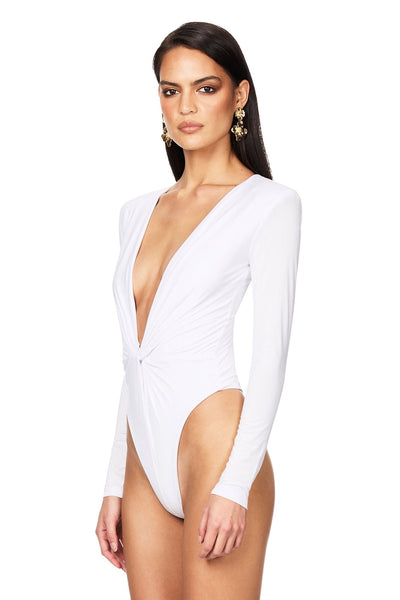 Nookie Legacy Bodysuit - Ivory - SHOPJAUS - JAUS