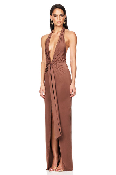 Nookie Legacy Gown - Cognac - SHOPJAUS - JAUS