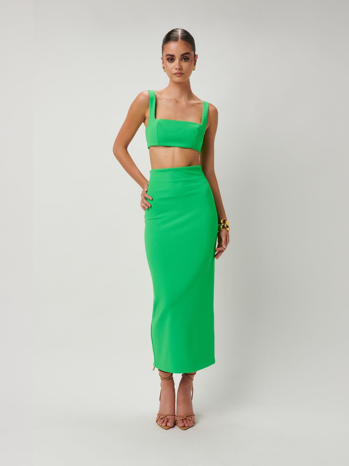 Leo Crop - Lush Green - JAUS