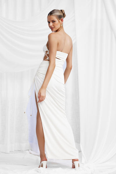 Luiz Dress - Ivory - JAUS