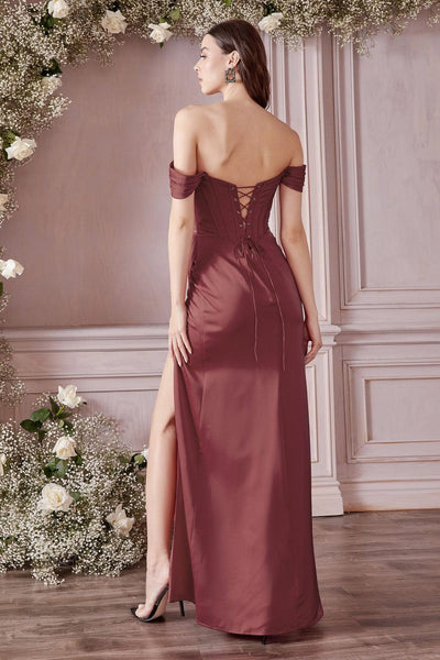 Malina Corset Gown - Rosewood - JAUS