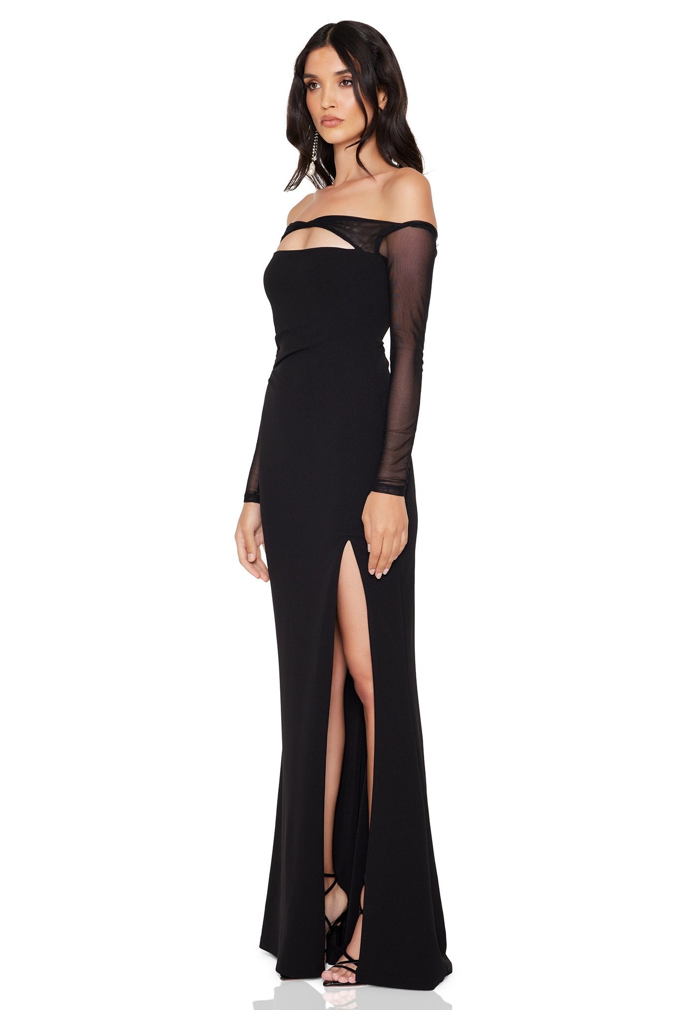 Nookie Marlowe Gown - Black - SHOPJAUS - JAUS