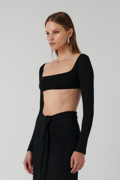 Mathilda Crop - Black