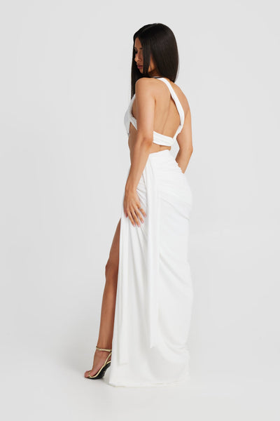 Viera Two Piece Set - White - SHOPJAUS - JAUS