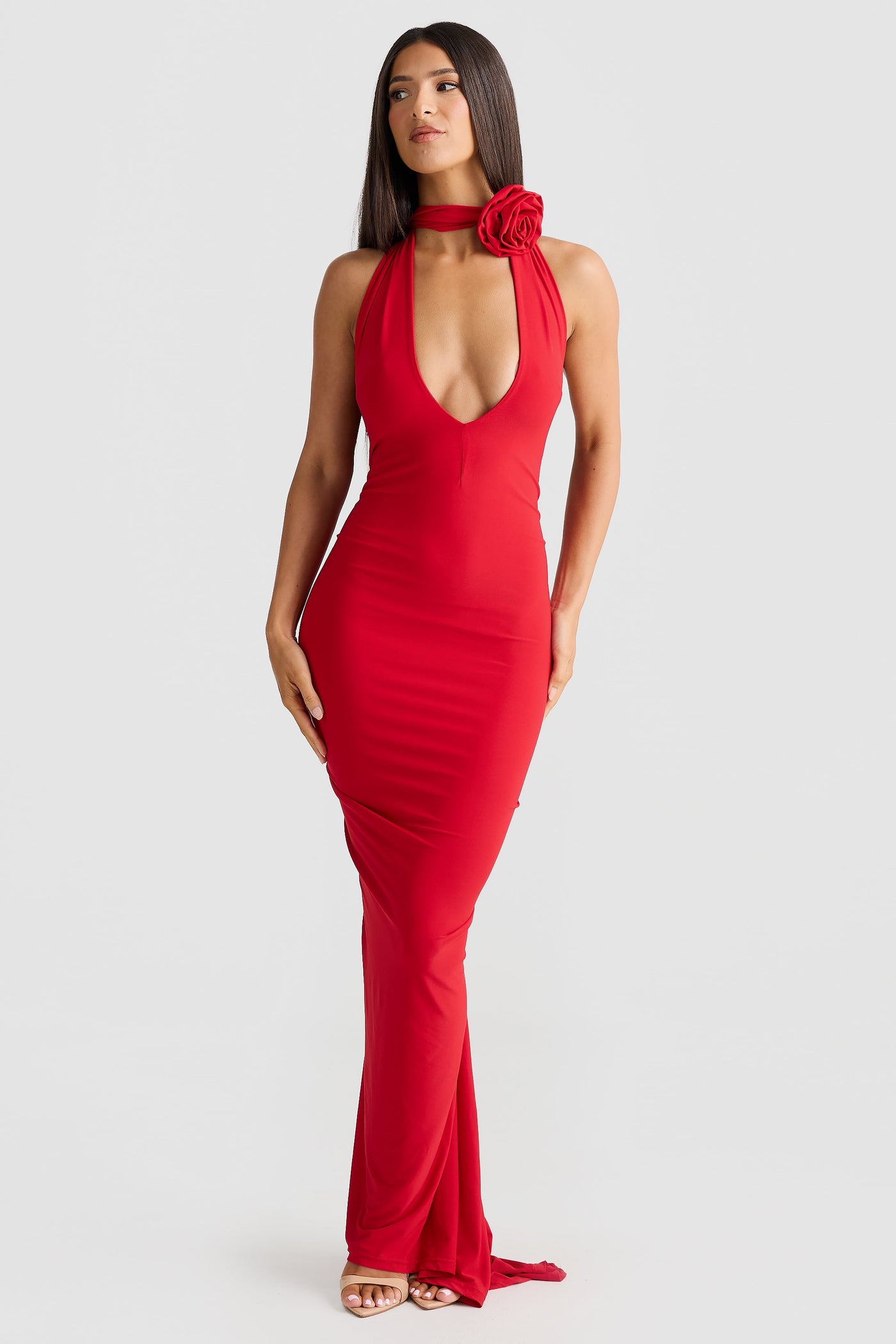 Arabella Dress - Red