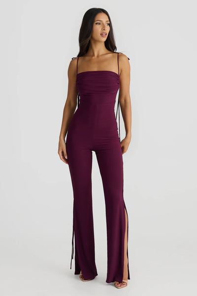 Selene Multi-Way Jumpsuit - Mulberry