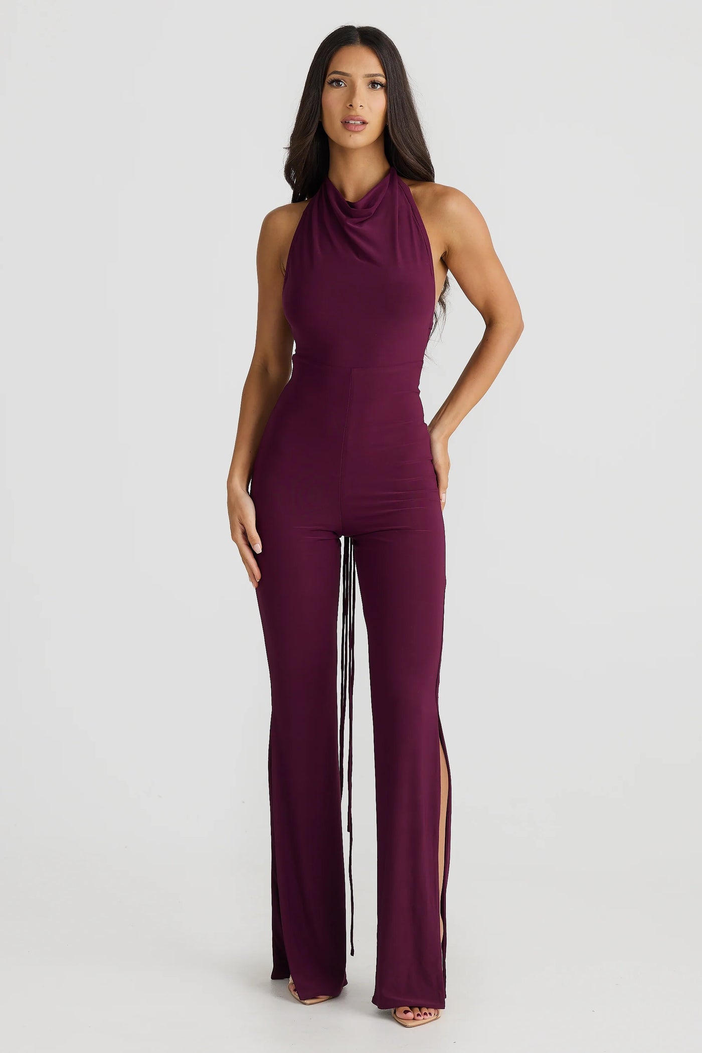 Selene Multi-Way Jumpsuit - Mulberry