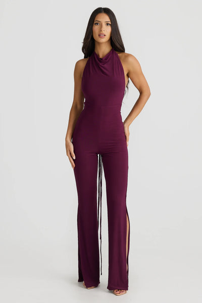 Selene Multi-Way Jumpsuit - Mulberry