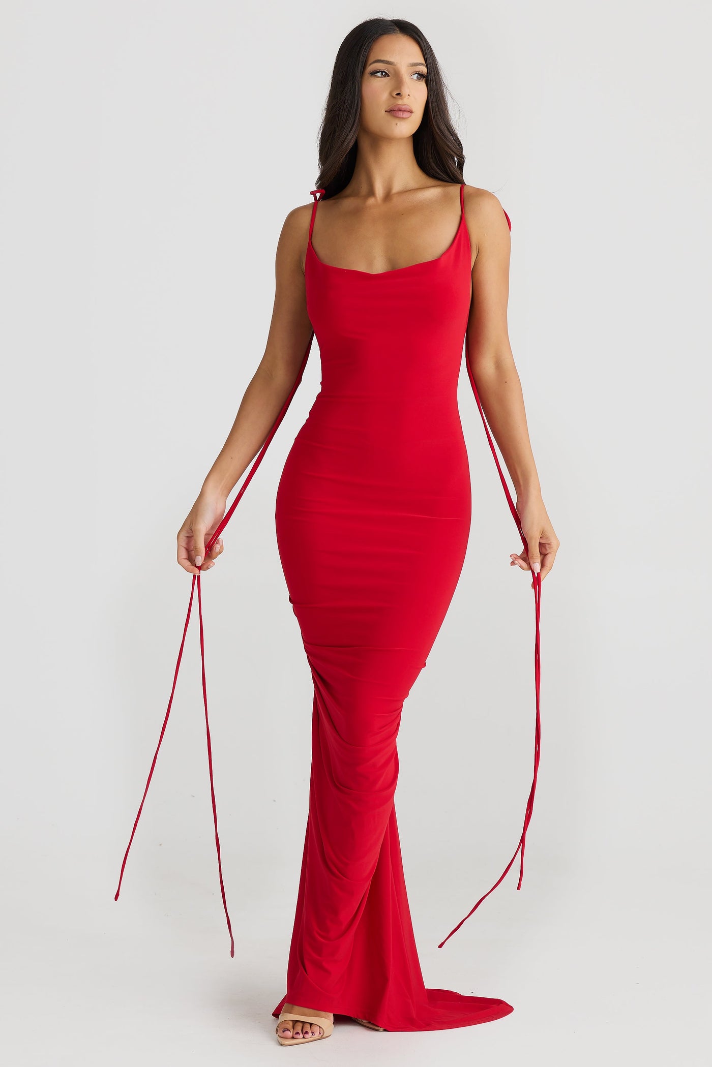 Valencia Dress - Red