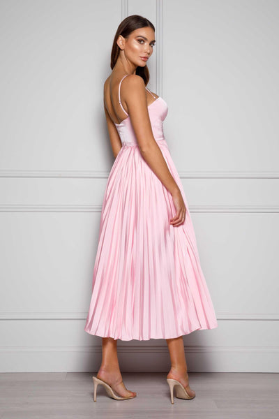 Milan Dress - Candy Pink - JAUS