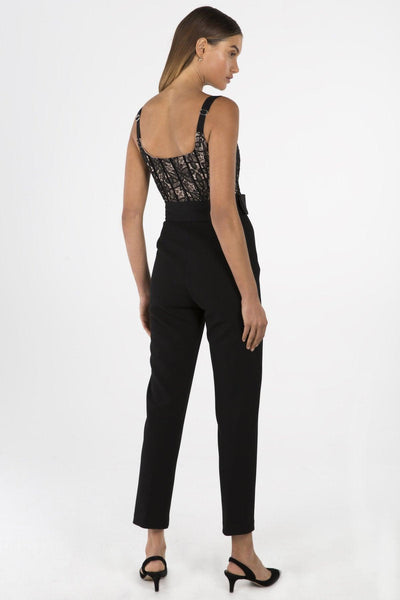 Misha Collection Ariella Pantsuit - Black - SHOPJAUS - JAUS