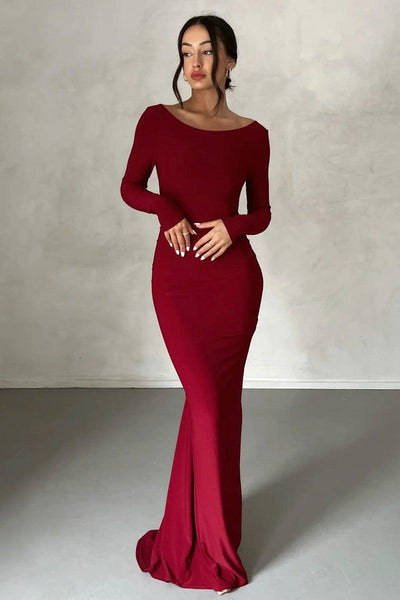 Natalia Gown - Wine - JAUS