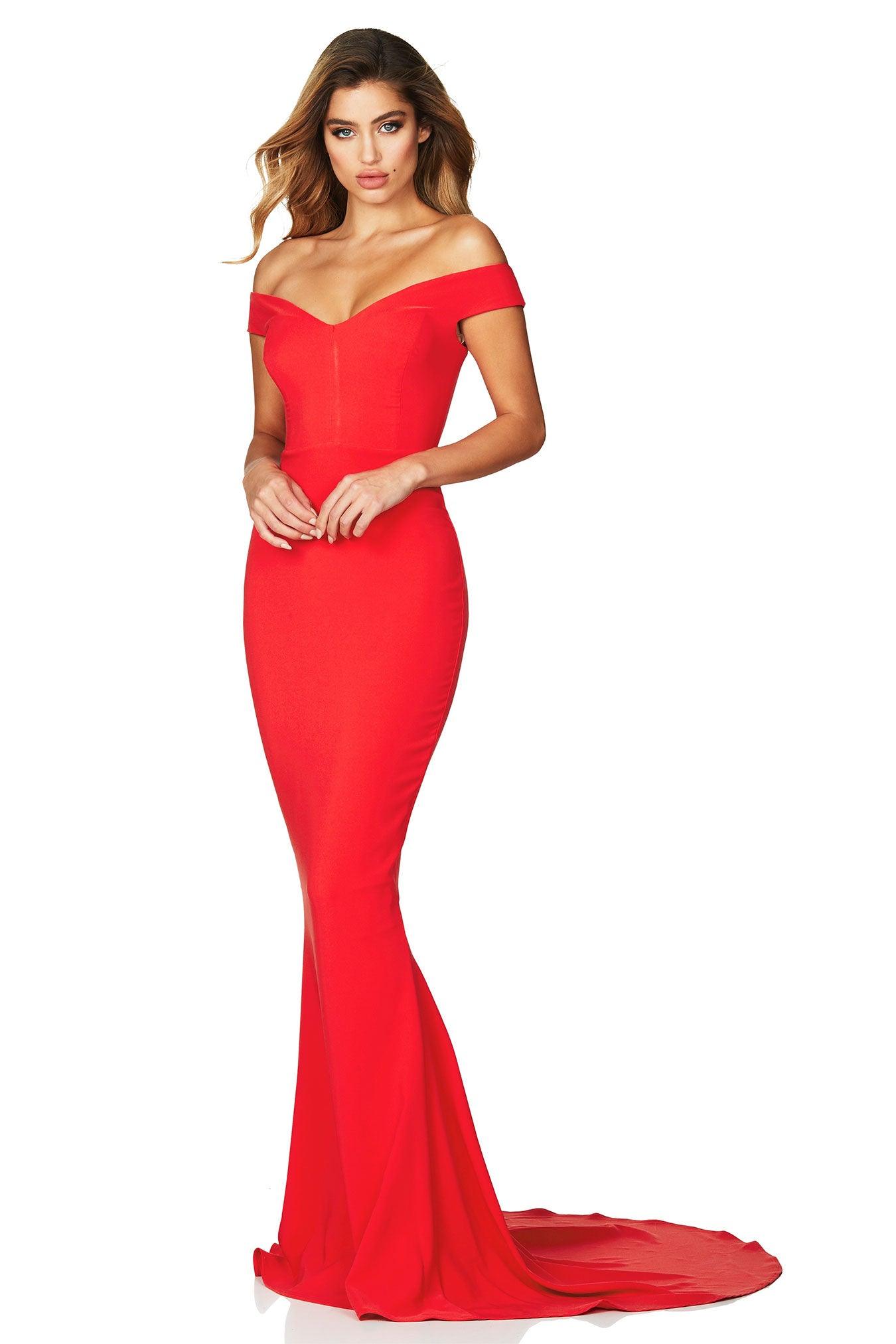 Nookie Allure Gown - Cherry - SHOPJAUS - JAUS