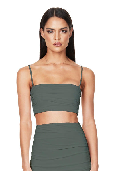 Nookie Aria Crop - Khaki - JAUS