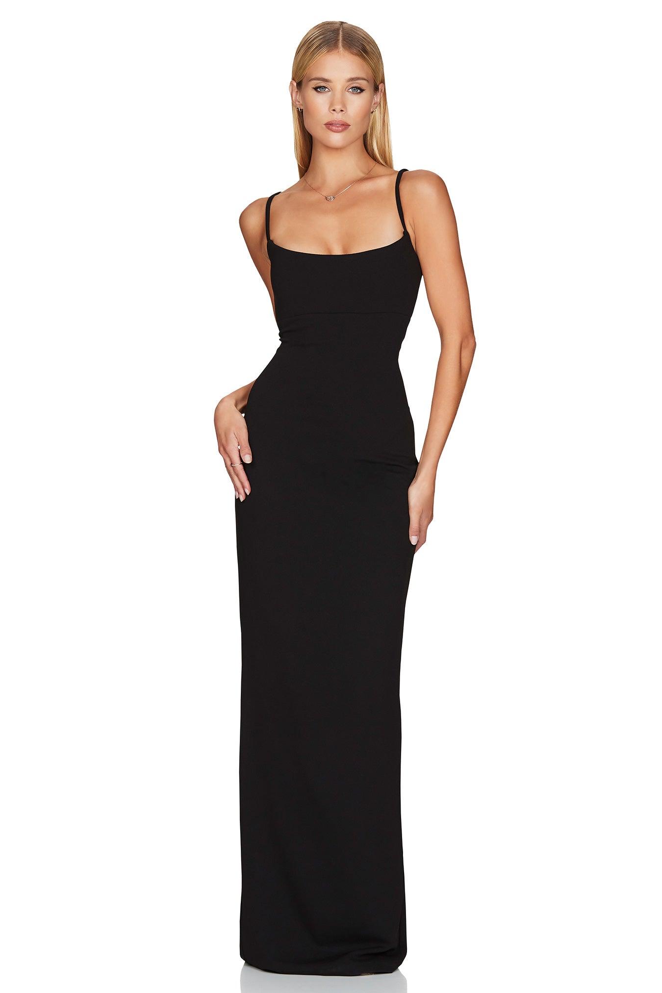 Nookie Bailey Gown - Black - SHOPJAUS - JAUS