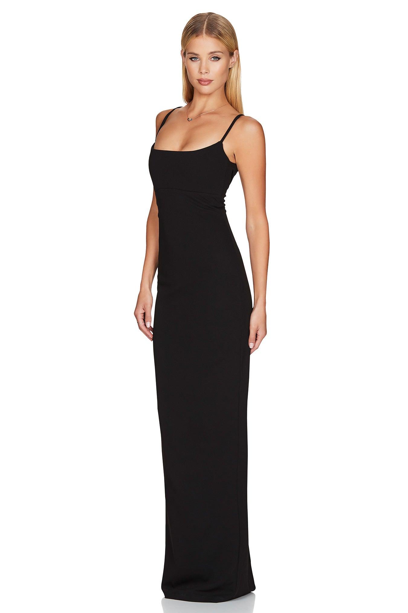 Nookie Bailey Gown - Black - SHOPJAUS - JAUS