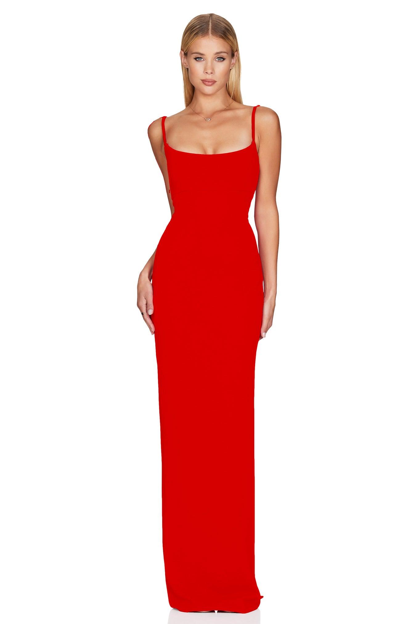 Nookie Bailey Gown - Cherry - JAUS