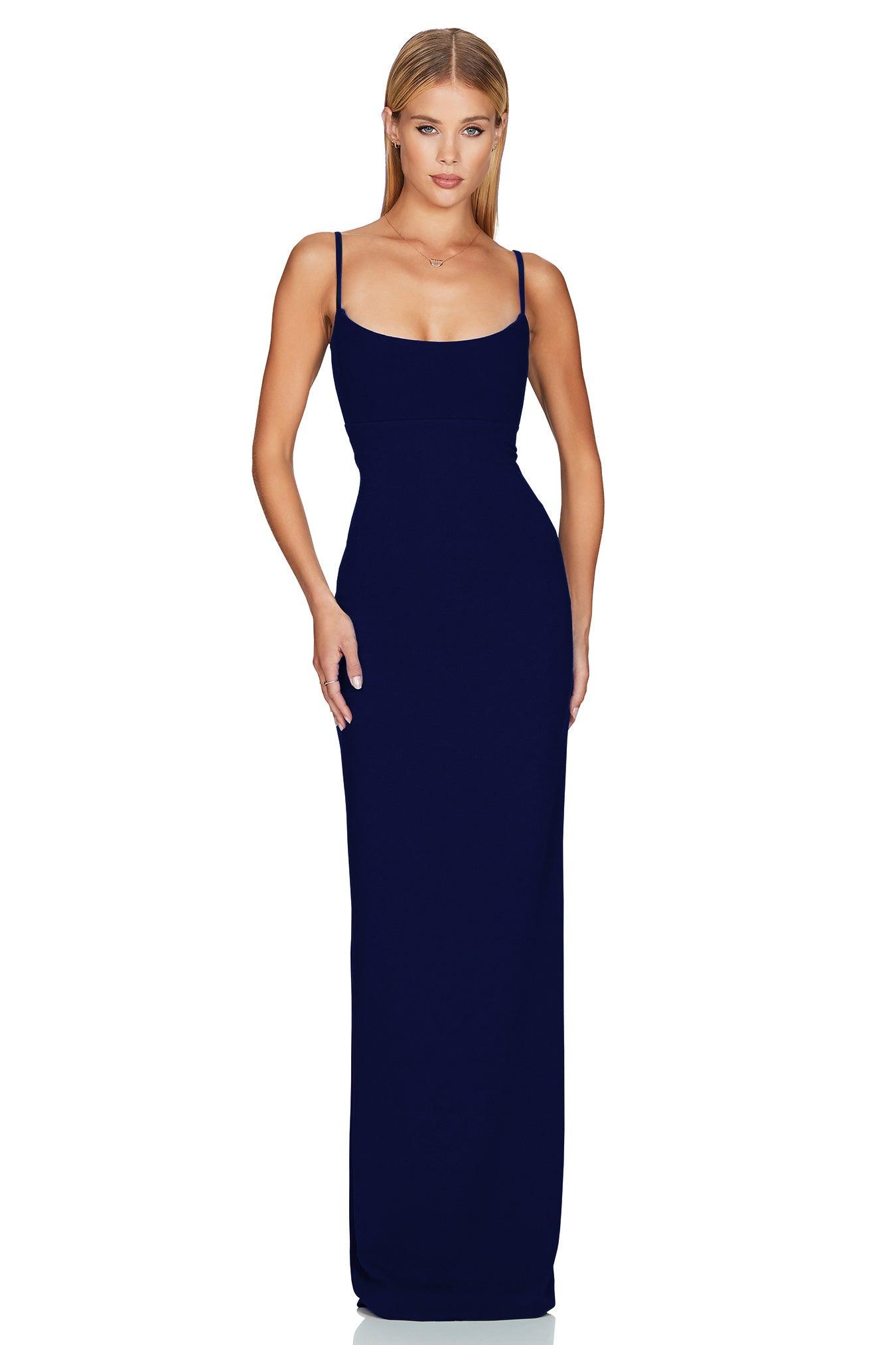 Nookie Bailey Gown - Navy - JAUS