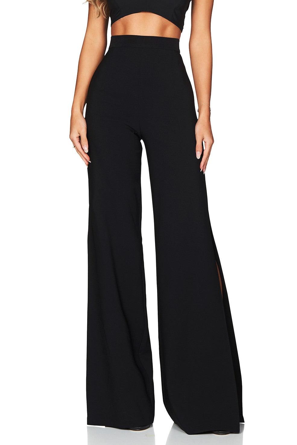 Nookie Belle High Waist Pant - Black - SHOPJAUS - JAUS