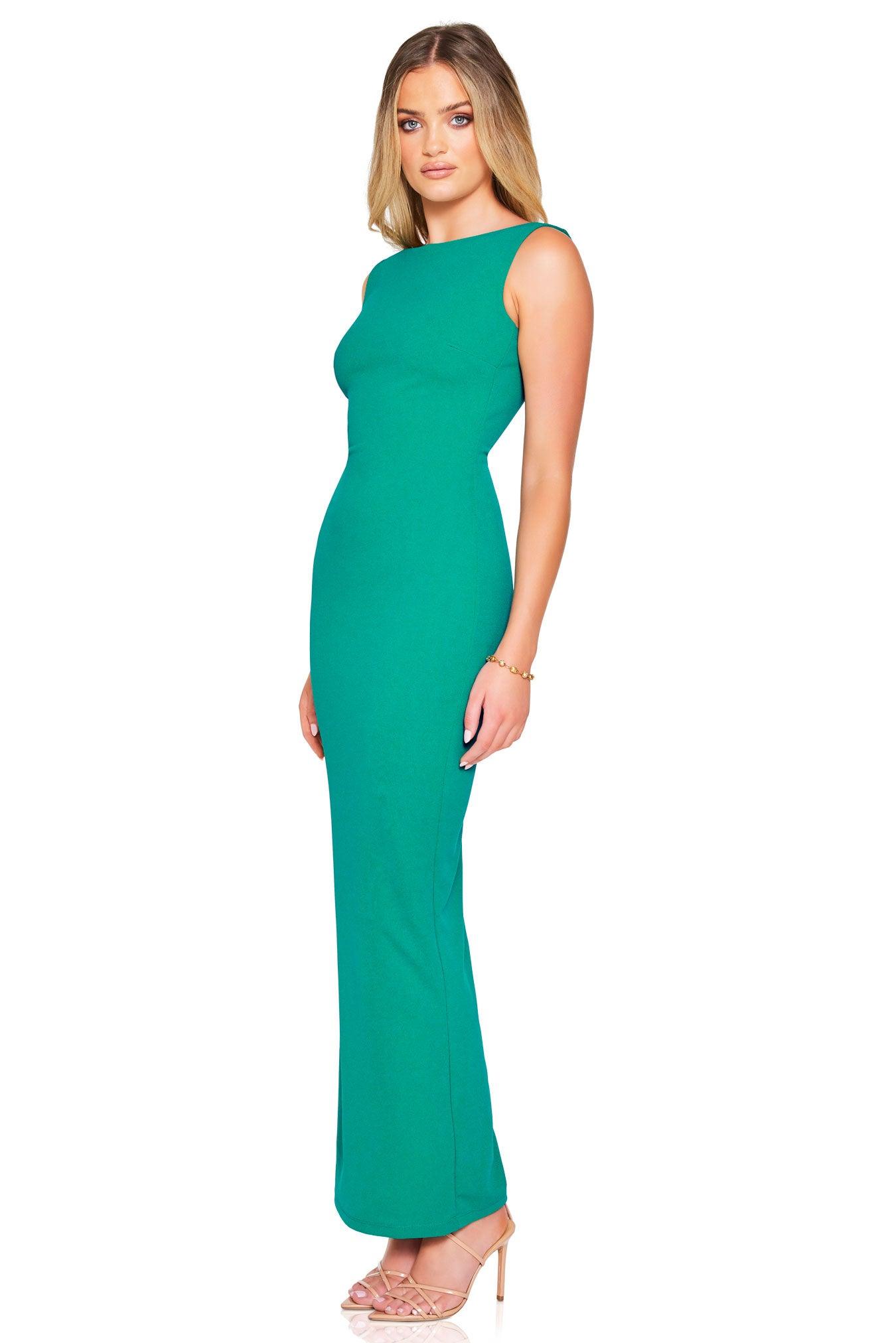 Nookie Bliss Gown - Emerald - JAUS