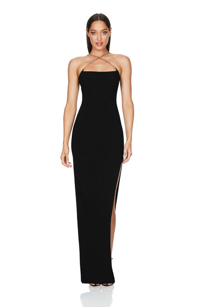 Nookie Estella Gown - Black - JAUS