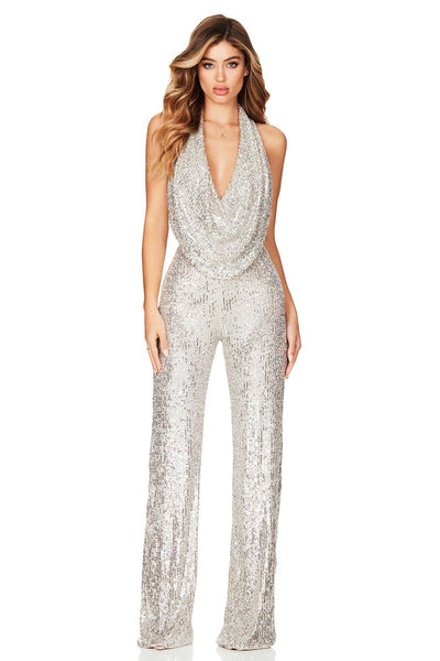 Nookie Fantasy Jumpsuit - Silver - SHOPJAUS - JAUS