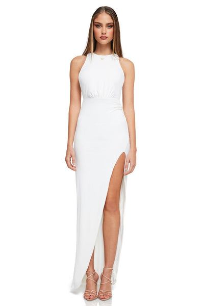 Nookie Flirt Gown - White - JAUS