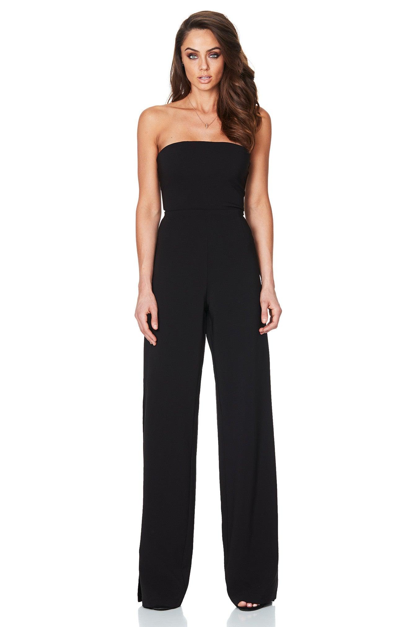 Nookie Glamour Jumpsuit - Black - SHOPJAUS - JAUS