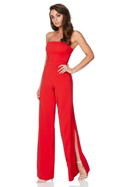 Nookie Glamour Jumpsuit - Cherry - SHOPJAUS - JAUS