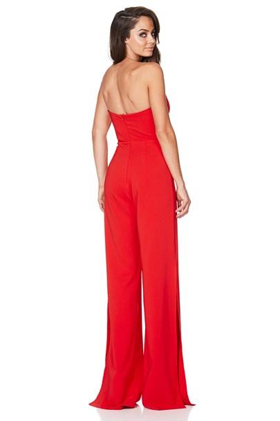 Nookie Glamour Jumpsuit - Cherry - SHOPJAUS - JAUS