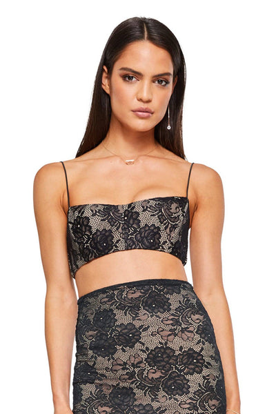 Nookie Heaven Crop - Black - JAUS