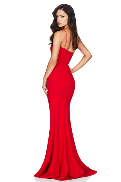 Nookie Jasmine One Shoulder Gown - Red - SHOPJAUS - JAUS