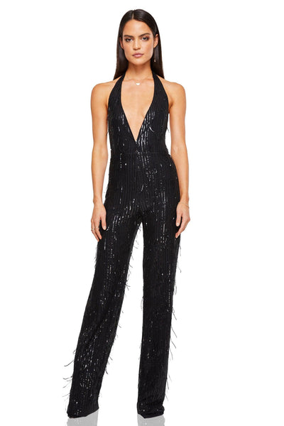 Nookie Karma Jumpsuit - Black - JAUS