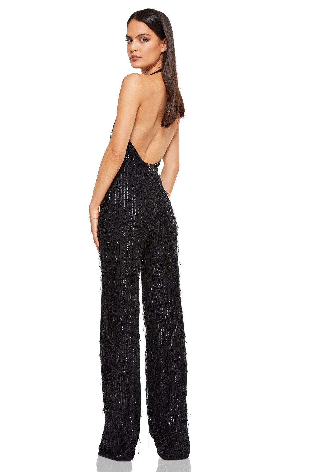 Nookie Karma Jumpsuit - Black - JAUS