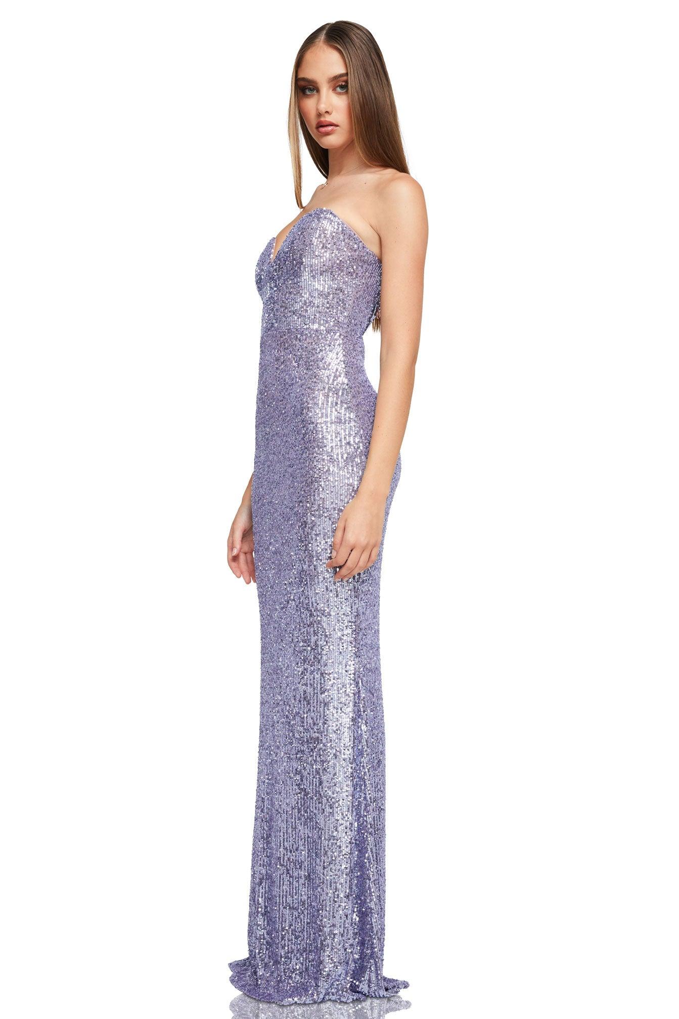 Nookie Lumeire Gown - Lilac - JAUS